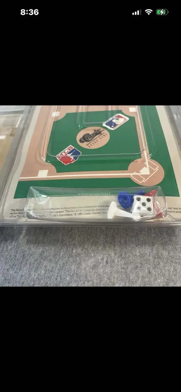 2-1990 Classic Major League Baseball Board Game,150 & 50 Cards Factory Sealed
